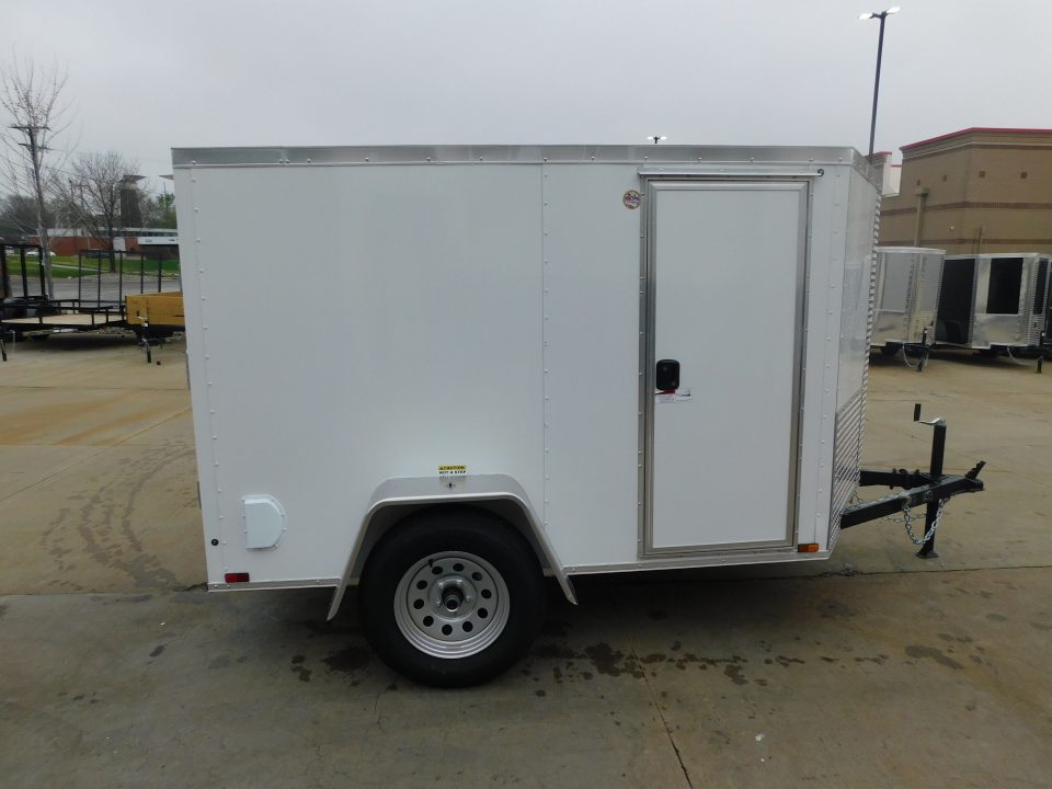 New 2026 Arising 5X8 2990 GVWR Ramp Door Cargo / Enclosed Trailer