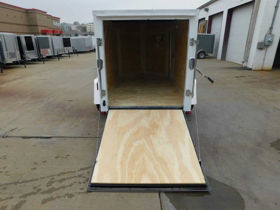New 2026 Arising 5X8 2990 GVWR Ramp Door Cargo / Enclosed Trailer