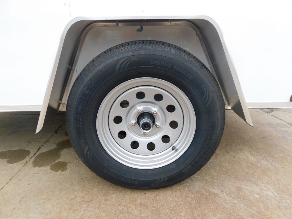 New 2026 Arising 5X8 2990 GVWR Ramp Door Cargo / Enclosed Trailer