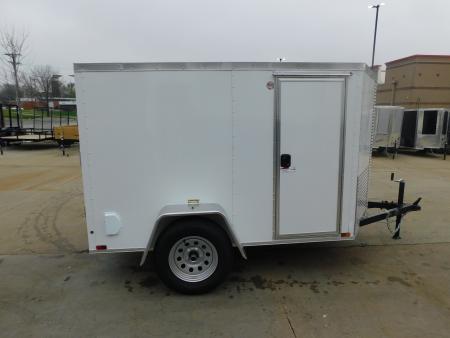 New 2026 Arising 5X8 2990 GVWR Ramp Door Cargo / Enclosed Trailer