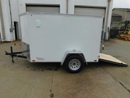 New 2026 Arising 5X8 2990 GVWR Ramp Door Cargo / Enclosed Trailer