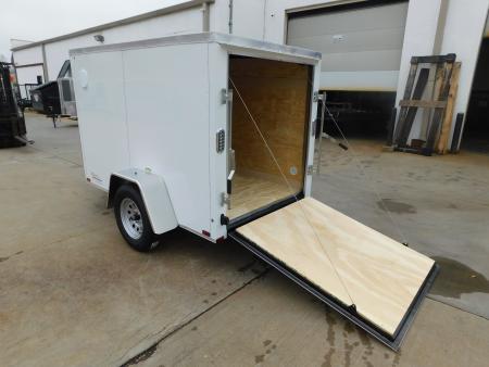 New 2026 Arising 5X8 2990 GVWR Ramp Door Cargo / Enclosed Trailer