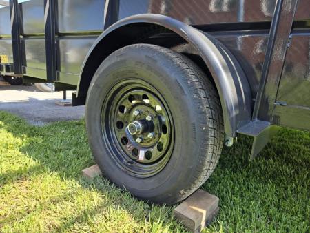 New 6'5" x 10 Big Tex Vanguard 35SV Steel High Side Utility 3kTrailer, 3K GVWR **Spring Assist Gate, Spare Mount
