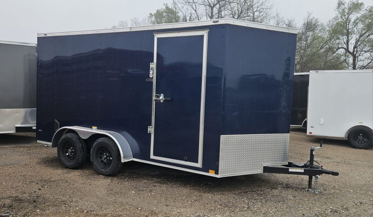New 2025 STALLION MANUFACTURING LLC 7' x 14' Cargo / Enclosed Trailer