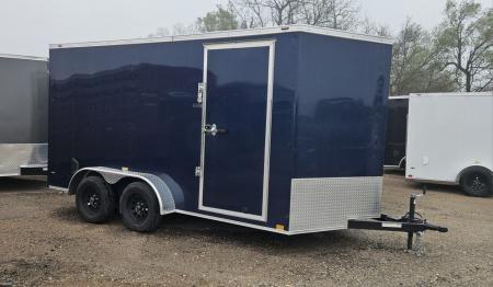 New 2025 STALLION MANUFACTURING LLC 7' x 14' Cargo / Enclosed Trailer