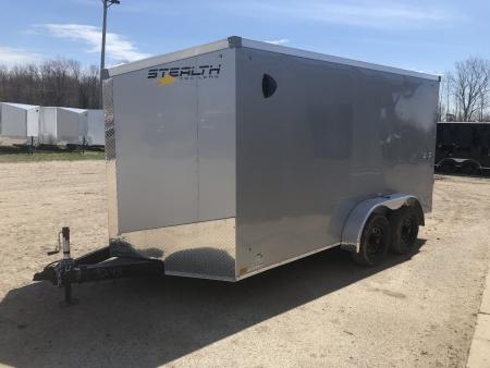 New 2026 Stealth Trailers 7X14 W/ 78  INTERIOR Cargo / Enclosed Trailer
