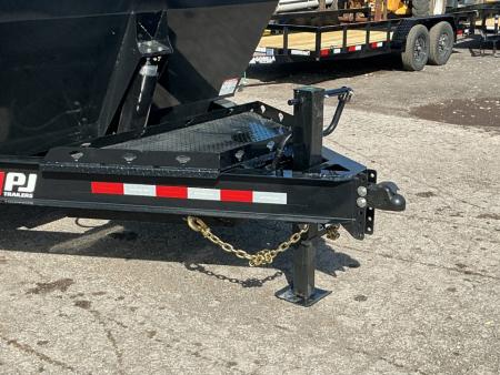 New 2026 PJ Trailers 83" x 16' Low-Pro High Side Telescopic (DT1) 15.4K GVWR Dump Trailer