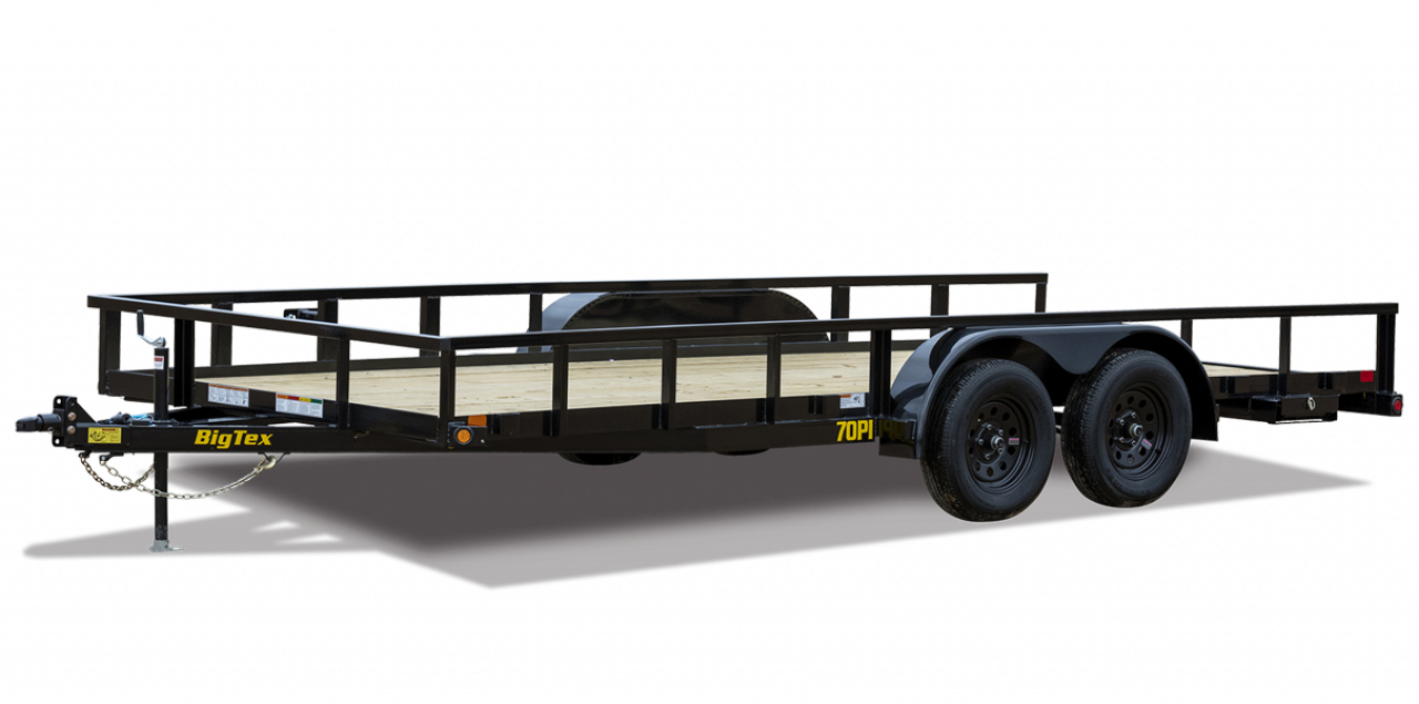 New 2026 BIG TEX TRAILERS 70PI-18X Utility Trailer