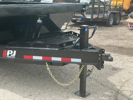 New 2026 PJ Trailers 83" x 16' Low-Pro Telescopic Dump (DT1) 15.4K GVWR Trailer