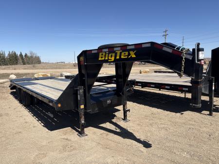 New 2022 Big Tex Trailers 22GN-20+5 Flatbed Trailer