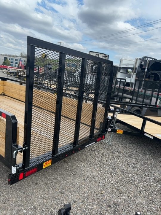 New 2026 Sure-Trac 6 x 12 Tube Top Three Board Utility Trailer