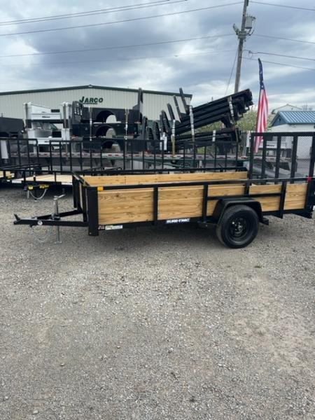 New 2026 Sure-Trac 6 x 12 Tube Top Three Board Utility Trailer