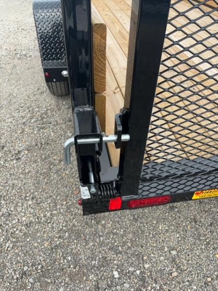 New 2026 Sure-Trac 6 x 12 Tube Top Three Board Utility Trailer