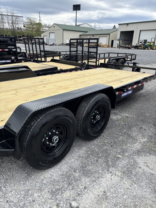 New 2026 Sure-Trac 7 x 20 (17+3) Universal Ramp Equipment Trailer