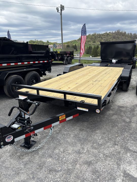 New 2026 Sure-Trac 7 x 20 (17+3) Universal Ramp Equipment Trailer