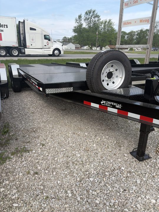 New 2026 IMPERIAL TRAILER SW-22-22 Tilt Trailer 82X22 TA (GVW:22000) BLACK