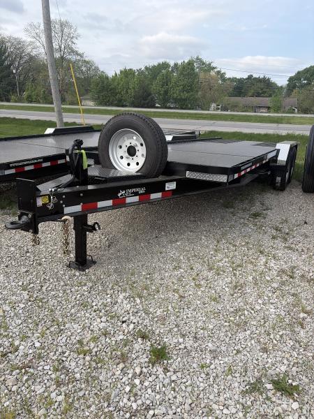 New 2026 IMPERIAL TRAILER SW-22-22 Tilt Trailer 82X22 TA (GVW:22000) BLACK