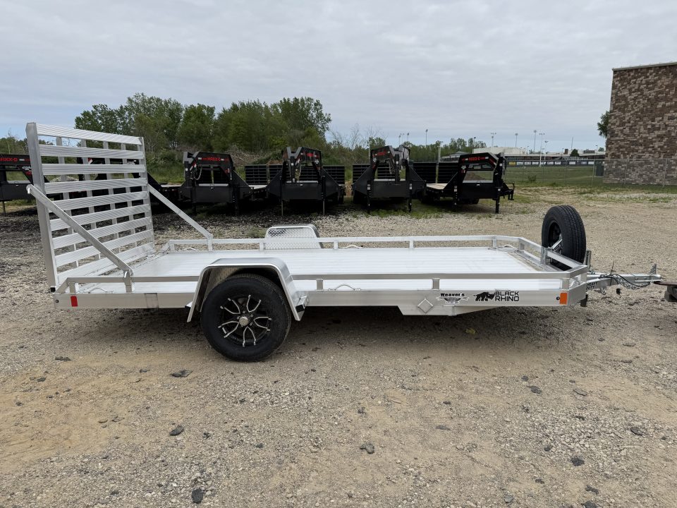 New 2026 Black Rhino LPS8114A Utility Trailer