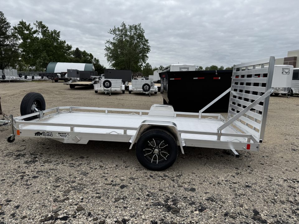 New 2026 Black Rhino LPS8114A Utility Trailer
