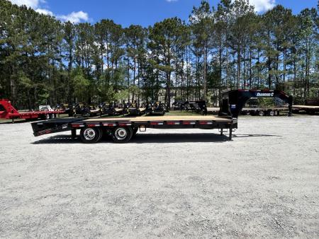 New 2026 Diamond C FMAX210 Gooseneck (20ft Deck+5ft Dovetail) MAX RAMPS, Aluminum Wheels