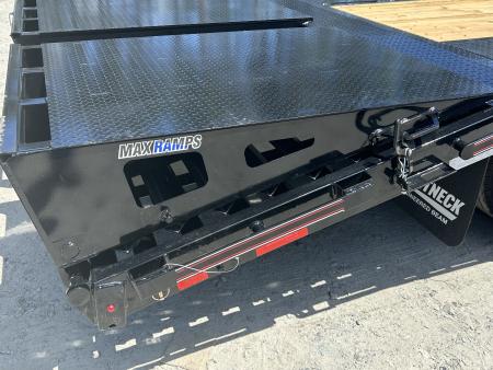 New 2026 Diamond C FMAX210 Gooseneck (20ft Deck+5ft Dovetail) MAX RAMPS, Aluminum Wheels