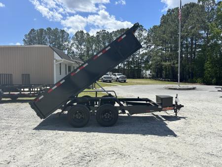 New 2026 Down 2 Earth 6x12 Dump Trailer with #4170 Payload, Tandem #3500 Axles