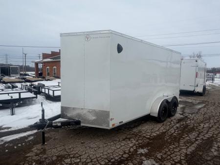 New 2026 7 x 14 Cross Enclosed Trailer with 6ft 6in interior Ramp Door