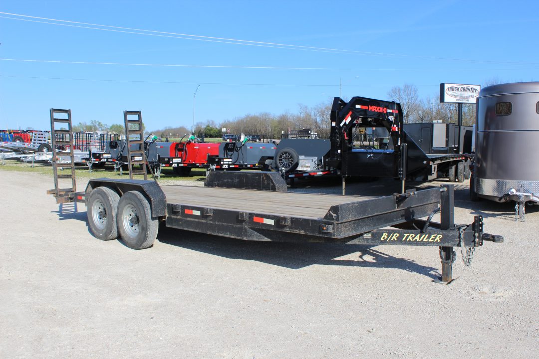Used 2021 B/R Trailers 20' BP Equipment Trailer