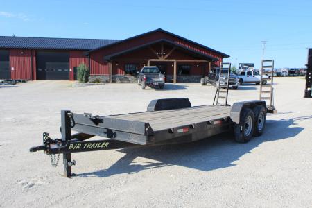 Used 2021 B/R Trailers 20' BP Equipment Trailer