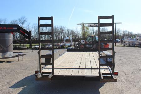 Used 2021 B/R Trailers 20' BP Equipment Trailer