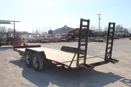 Used 2021 B/R Trailers 20' BP Equipment Trailer