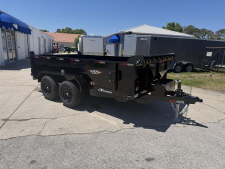 New 2026 H&H Trailers 10K 76X12 Dump Trailer