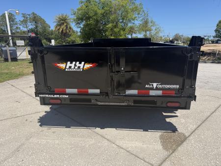 New 2026 H&H Trailers 10K 76X12 Dump Trailer