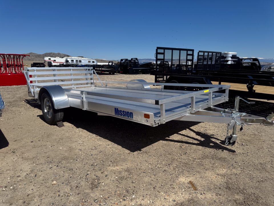 New 2025 ALCOM 14' Flexhaul Utility Trailer