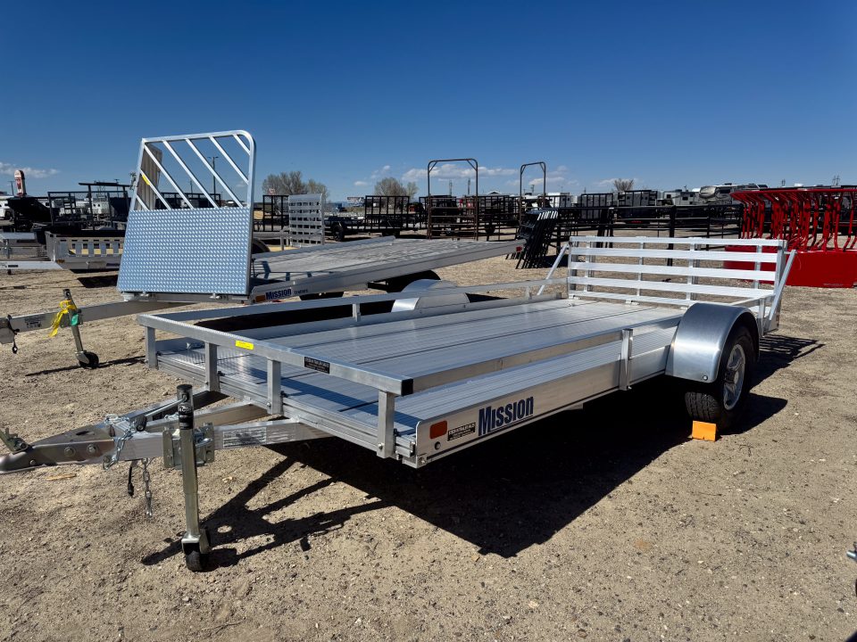 New 2025 ALCOM 14' Flexhaul Utility Trailer