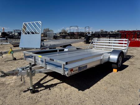 New 2025 ALCOM 14' Flexhaul Utility Trailer