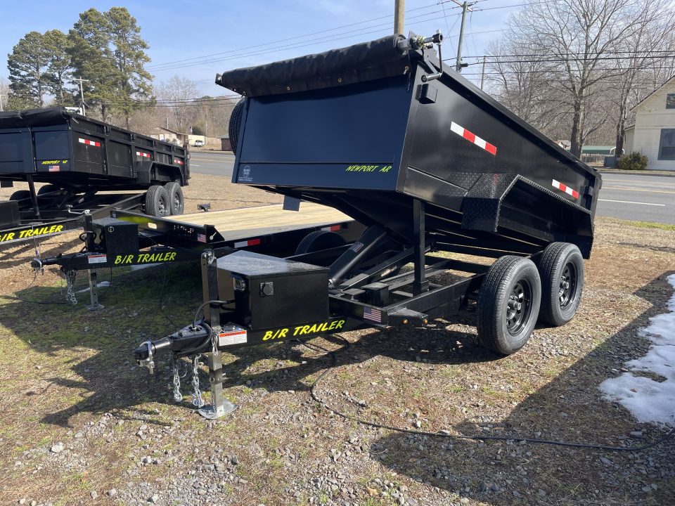 New 2026 B/R Trailers 10' 7k Dump Trailer