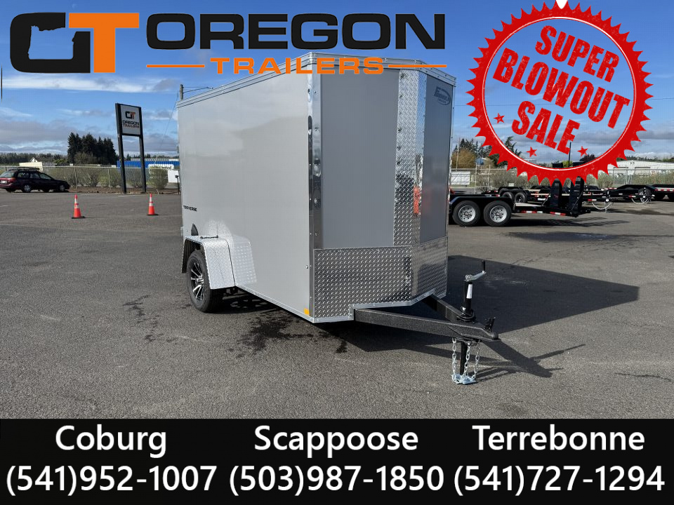 New 2026 Formula 5x10 Enclosed Trailer w/ Composite & Alum Rims 3K GVWR