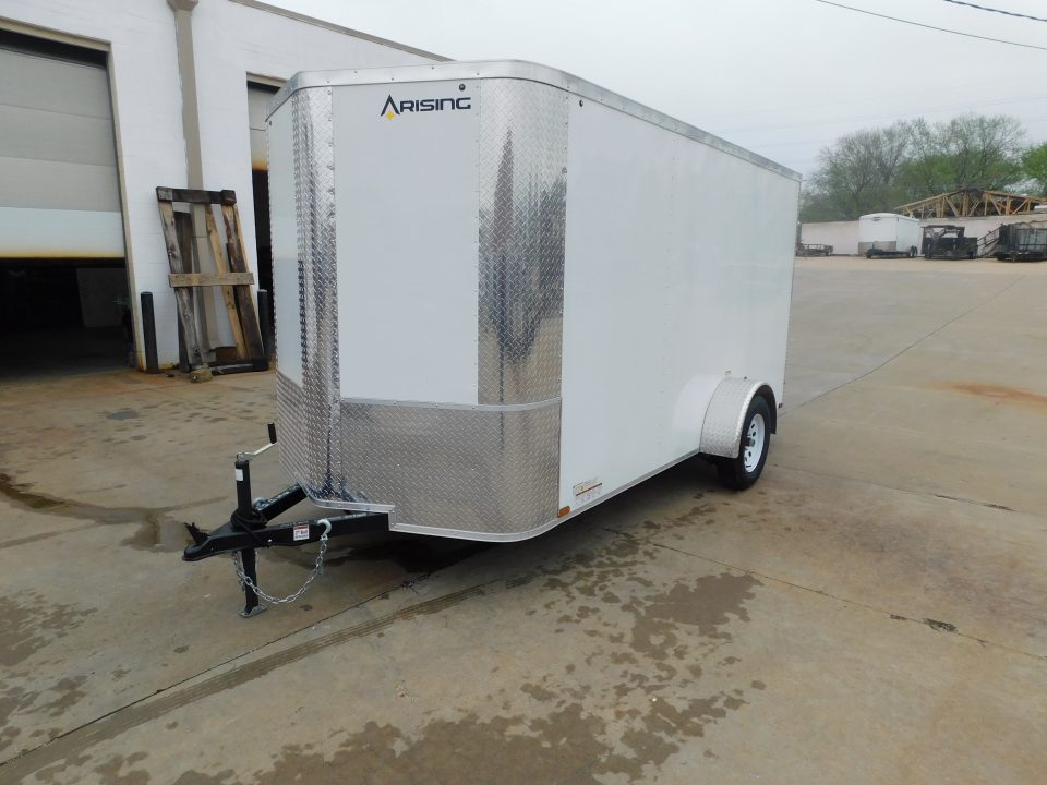 New 2025 Arising 6x12 2990 GVWR Cargo / Enclosed Trailer