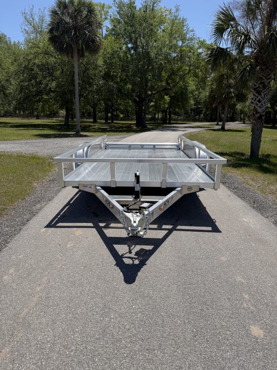 New 2026 H&H Trailers 5K 82X12 Aluminum Utility Trailer