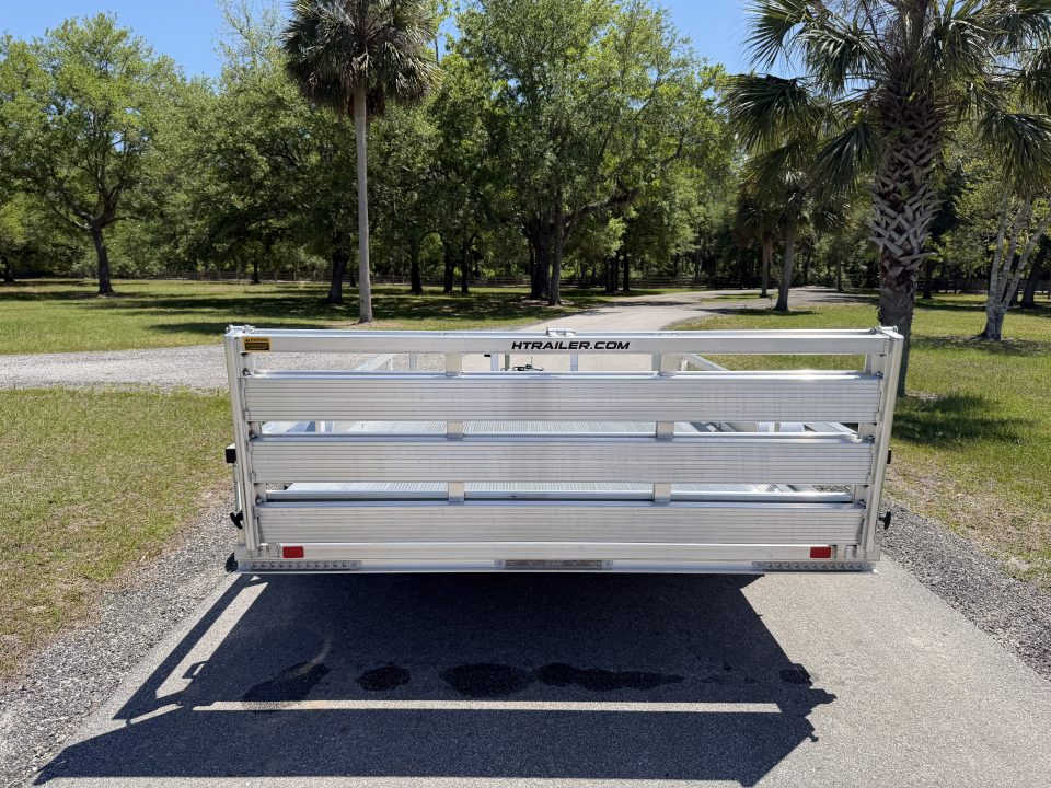 New 2026 H&H Trailers 5K 82X12 Aluminum Utility Trailer