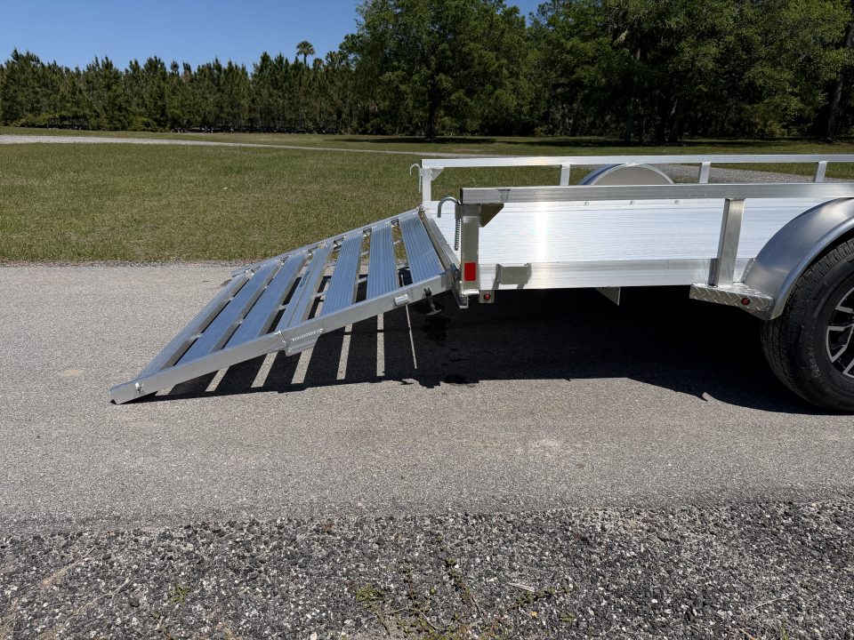 New 2026 H&H Trailers 5K 82X12 Aluminum Utility Trailer