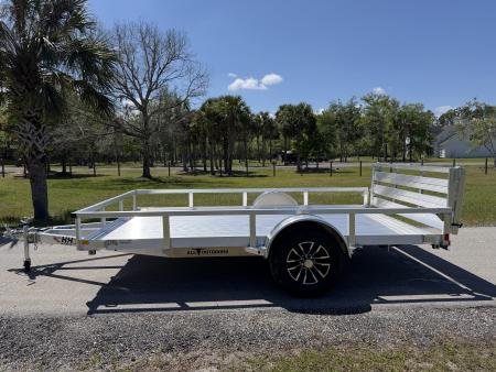 New 2026 H&H Trailers 5K 82X12 Aluminum Utility Trailer