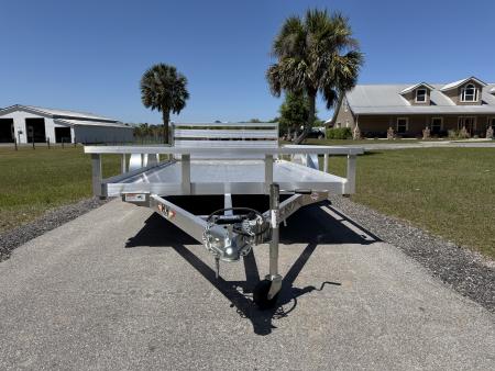 New 2026 H&H Trailers 5K 82X12 Aluminum Utility Trailer