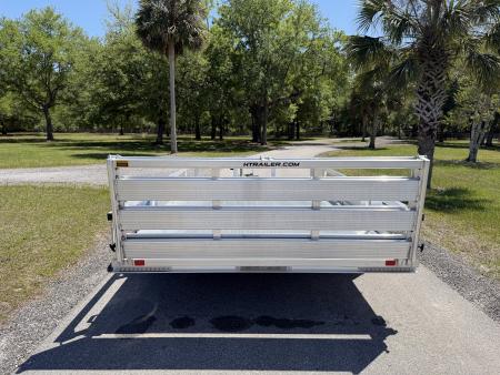 New 2026 H&H Trailers 5K 82X12 Aluminum Utility Trailer