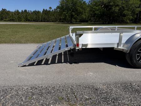 New 2026 H&H Trailers 5K 82X12 Aluminum Utility Trailer