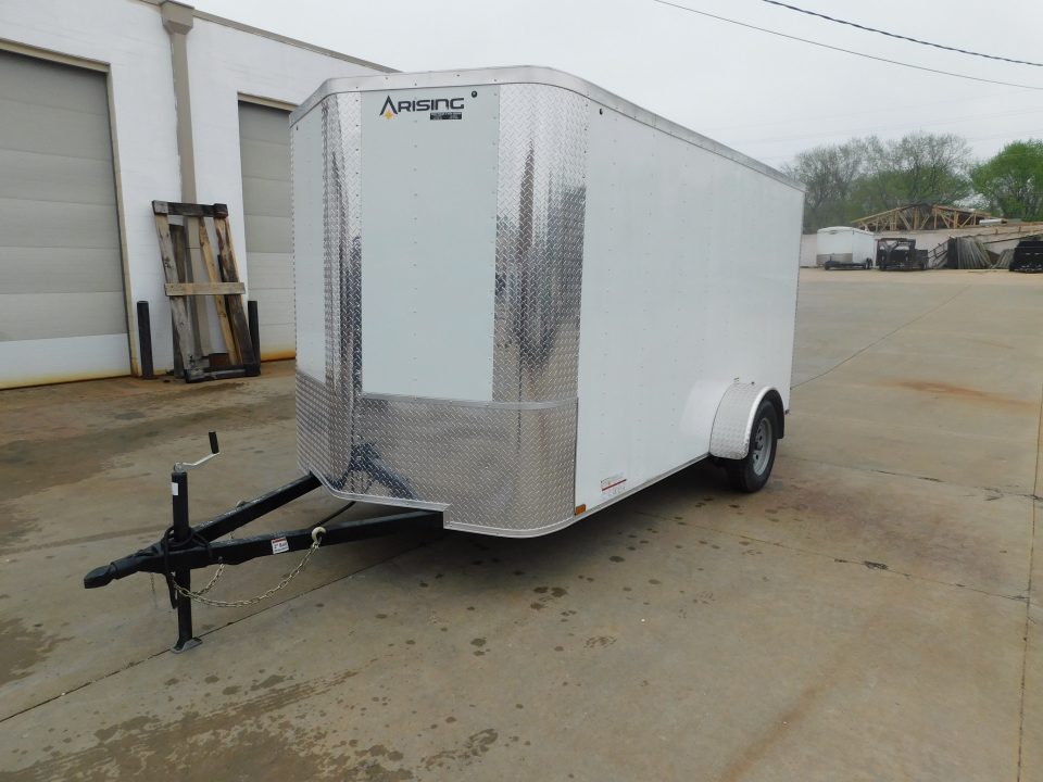 New 2024 Arising 6x12 2990 GVWR Cargo / Enclosed Trailer