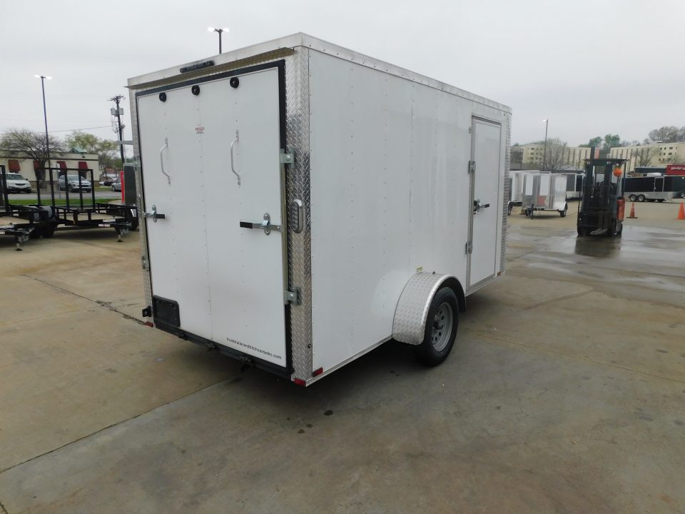 New 2024 Arising 6x12 2990 GVWR Cargo / Enclosed Trailer