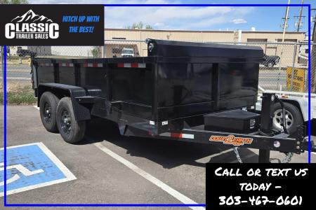 New 2026 Down 2 Earth Trailers DTE714DT7B Dump Trailer
