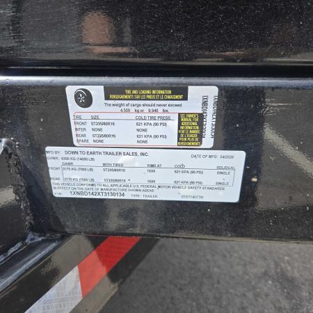 New 2026 Down 2 Earth Trailers DTE714DT7B Dump Trailer
